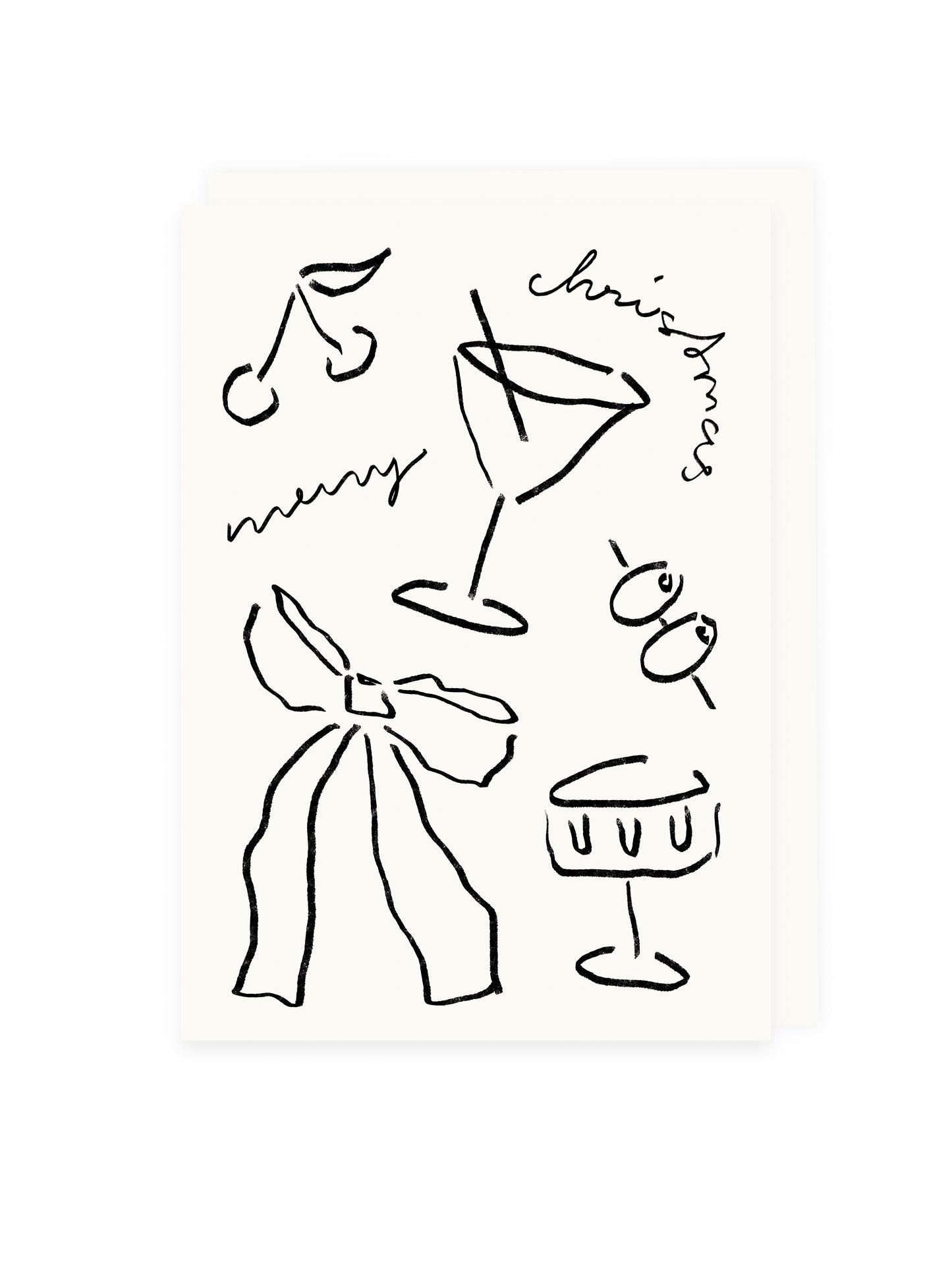 Package of Christmas cards