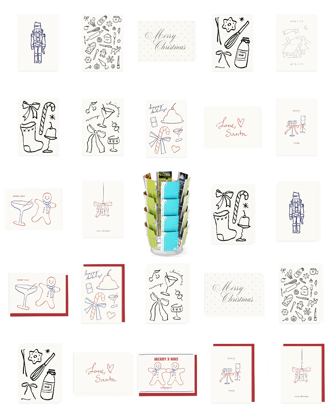 Postcards & Greeting Cards Bestseller Pack with 24 Designs
(12 Postcard Designs & 12 Greeting Card Designs)